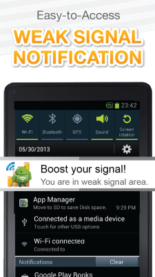 Screenshot of the application Signal Booster 2X (3G/4G/WIFI) - #5