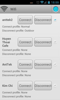 Screenshot of the application Smart Settings - #5