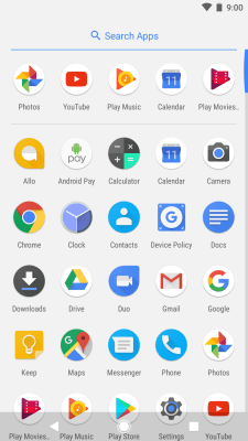 Screenshot of the application Pixel Launcher - #2