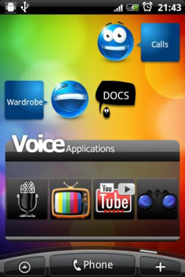 Screenshot of the application Smiling Widgets - #2