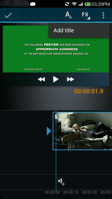 Screenshot of the application Movie Maker - Video Editor - #4