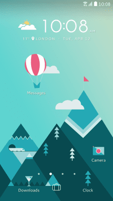 Screenshot of the application HTC Sense Home - #3