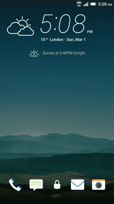 Screenshot of the application HTC Lock Screen - #2