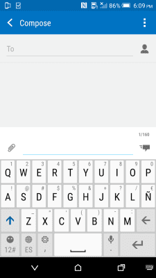 Screenshot of the application HTC Sense Input - #4