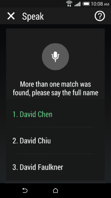 Screenshot of the application HTC Speak-FI package - #3
