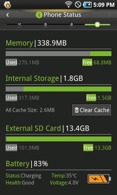 Screenshot of the application EZ Launcher - #4
