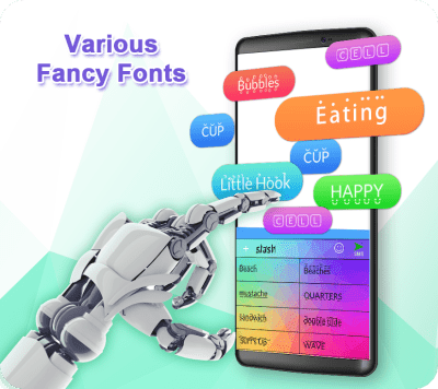 Screenshot of the application TouchPal Keyboard - Emoji Keyboard and Themes - #4