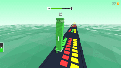 Screenshot of the application Stack Colors! - #5