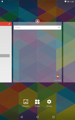 Screenshot of the application Nova Launcher - #7