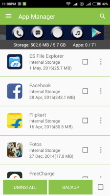 Screenshot of the application App Manager & Clean Master - #2