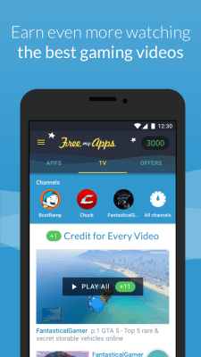 Screenshot of the application FreeMyApps - #3