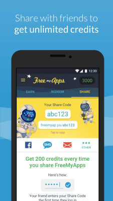 Screenshot of the application FreeMyApps - #4