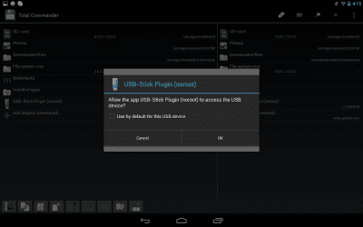 Screenshot of the application USB Stick Plugin-TC (TRIAL) - #3