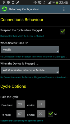 Screenshot of the application Data Switch Save Battery Easy - #7