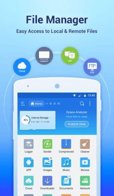 Screenshot of the application ES Explorer - #1