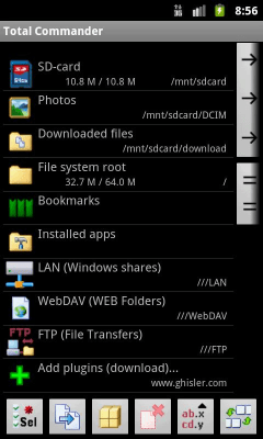 Screenshot of the application FTP Plugin for Total Commander - #2