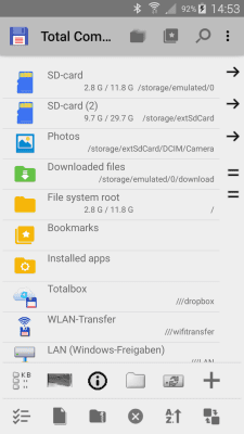 Screenshot of the application Total Commander - #2