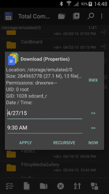 Screenshot of the application Total Commander - #5
