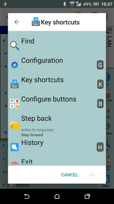 Screenshot of the application X-plore File Manager - #7