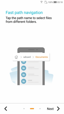 Screenshot of the application ASUS File Manager - #2