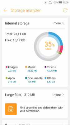 Screenshot of the application ASUS File Manager - #5