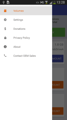 Screenshot of the application Paragon UFSD Root Mounter - #4