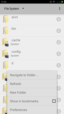 Screenshot of the application Explorer Next - File Manager - #2