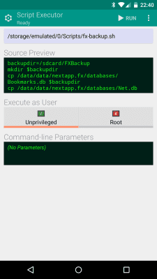 Screenshot of the application File Explorer (Root Add-On) - #4