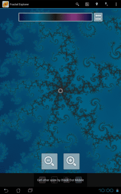 Screenshot of the application Fractal Explorer - #8