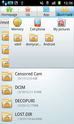 Screenshot of the application Tacoty CN File Manager - #5