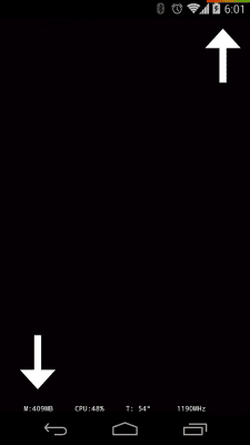 Screenshot of the application Mini Resource Monitor - #2