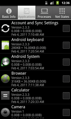 Screenshot of the application Quick System Info - #2