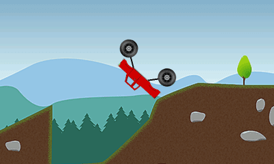 Screenshot of the application Truck Hill Racing - #8