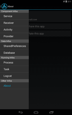 Screenshot of the application My Android Tools - #5