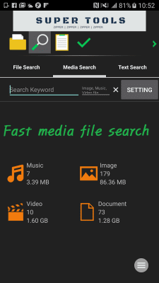 Screenshot of the application 7Zipper - #5