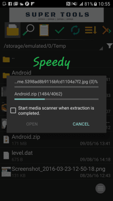 Screenshot of the application 7Zipper - #8