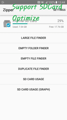 Screenshot of the application Zipper - #5