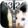 Download Cat Zipper Screen Lock