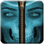 Download Skull Zipper Screen Lock