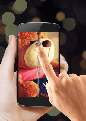 Screenshot of the application Teddy Bear Zipper Lock - #2
