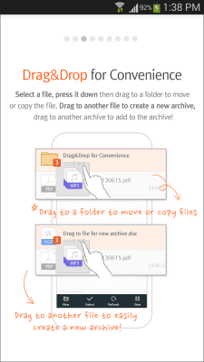 Screenshot of the application ALZip - #2
