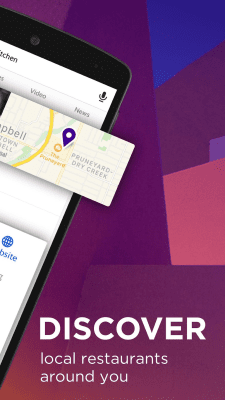 Screenshot of the application Yahoo Search - #2