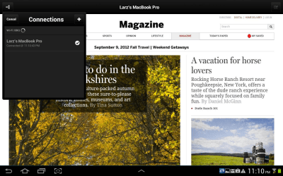 Screenshot of the application Adobe Edge Inspect CC - #6