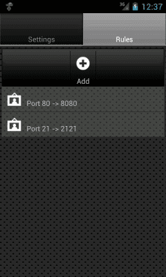 Screenshot of the application Port Forwarder Ultimate - #4