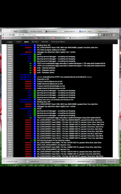 Screenshot of the application Loggy (root) - #2