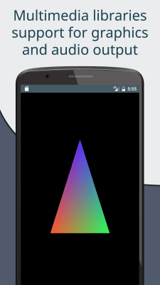 Screenshot of the application Cxxdroid - #5