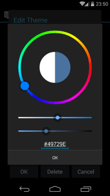 Screenshot of the application DroidEdit (free code editor) - #5