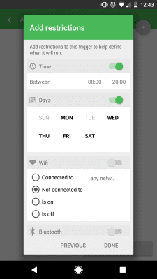 Screenshot of the application Trigger (formerly NFC Task Launcher) - #4