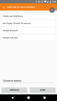 Screenshot of the application Trigger (formerly NFC Task Launcher) - #7