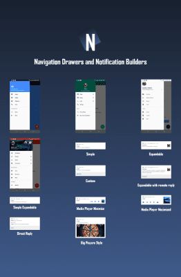 Screenshot of the application CodeX - Android Material UI Templates - #17